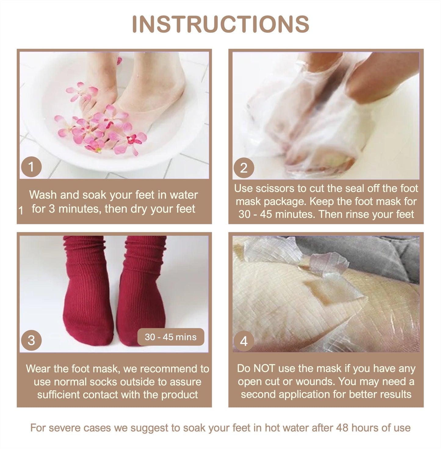 Foot Peel Mask